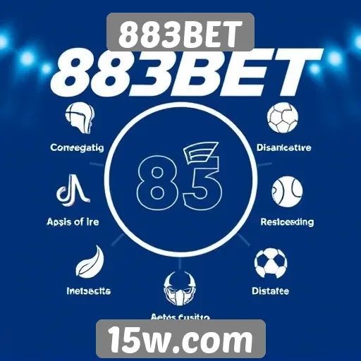 Plataforma 883BET destaca opções de apostas esportivas